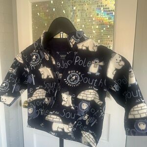 OshKosh B'gosh Polar Expedition Fleece - Navy and White